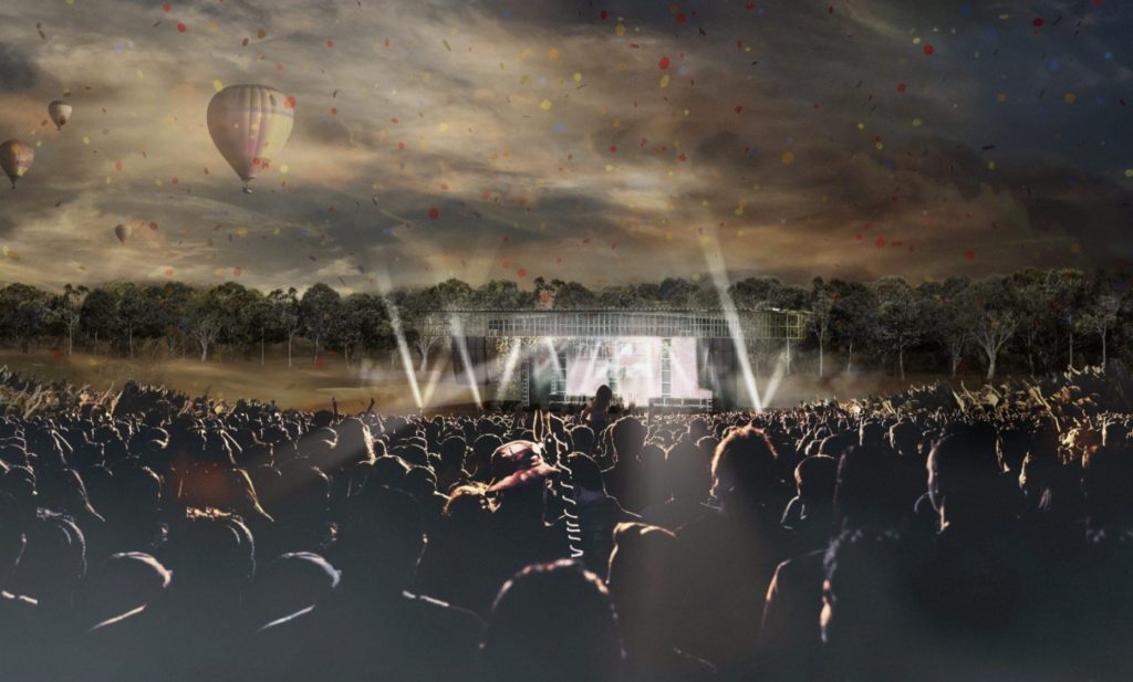 In addition, the outdoor concert venue has up to 50,000 capacity outdoor concert venue and will attract headline international artists and performances to Lake Macquarie and the Hunter. 