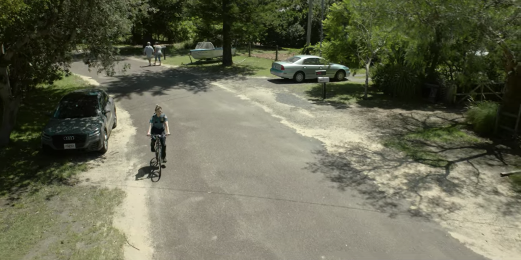 The first cab off the rank with a starring role is Lakeside Drive, Macmasters Beach, which is posing as an unsuspecting street in the fictional town of Belle Isle.
